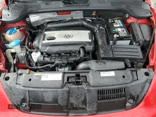 2012 Volkswagen Beetle 2.0T Black Turbo Launch Edition PZEV with VIN 3VWVA7AT4CM624953, listed as a Copart auction lot 47572345 with 109,543 mi miles and Salvage Title. Bid and sale history available at carsss.com. Image 11.