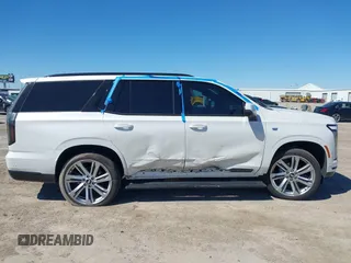 2025 Cadillac Escalade 4WD Sport Platinum with VIN 1GYS9GRL7SR114980, listed as a IAAI auction lot 41734072 with 1,780 mi miles and . Bid and sale history available at DreamBid. Image 13.