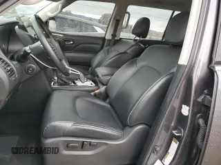 2024 Infiniti QX80 LUXE with VIN JN8AZ2AE8R9329087, listed as a Copart auction lot 85298884 with 18,635 mi miles and Non Repairable. Bid and sale history available at carsss.com. Image 7.