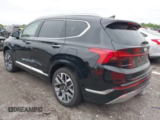 2023 Hyundai Santa Fe Calligraphy with VIN 5NMS5DAL9PH606417, listed as a IAAI auction lot 42349495 with 13,417 mi miles and . Bid and sale history available at DreamBid. Image 3.