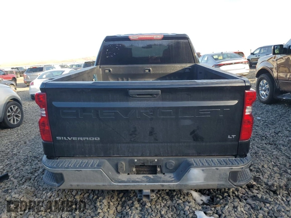 2020 Chevrolet Silverado 1500 LT with VIN 1GCRYDED1LZ201215, listed as a Copart auction lot 85584404 with 55,326 mi miles and Salvage Title. Bid and sale history available at carsss.com. Image 6.
