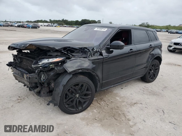 2016 Land Rover Range Rover Evoque HSE Dynamic z VIN SALVD2BG9GH145221, wystawiony jako Copart lot #79700814 z przebiegiem 147 673 mil mil oraz Szkoda całkowita • Salvage title. Historia ofert i sprzedaży dostępna na DreamBid. Obrazek 1.