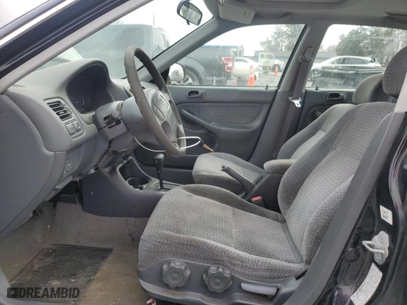 1999 Honda Civic EX with VIN 1HGEJ8641XL056616, listed as a Copart auction lot 45352295 with 162,291 mi miles and Salvage Title. Bid and sale history available at carsss.com. Image 7.