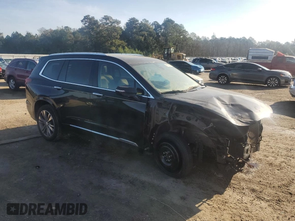 2020 Cadillac XT6 FWD Premium Luxury with VIN 1GYKPERS3LZ231538, listed as a Copart auction lot 78955454 with 44,965 mi miles and Salvage Title. Bid and sale history available at carsss.com. Image 4.