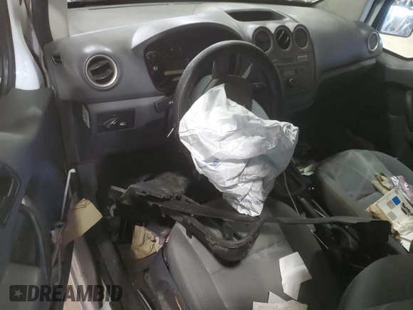 2011 Ford Transit Connect XL with VIN NM0LS7AN2BT046132, listed as a Copart auction lot 43398095 with Not provided miles and Salvage title. Bid and sale history available at DreamBid. Image 8.