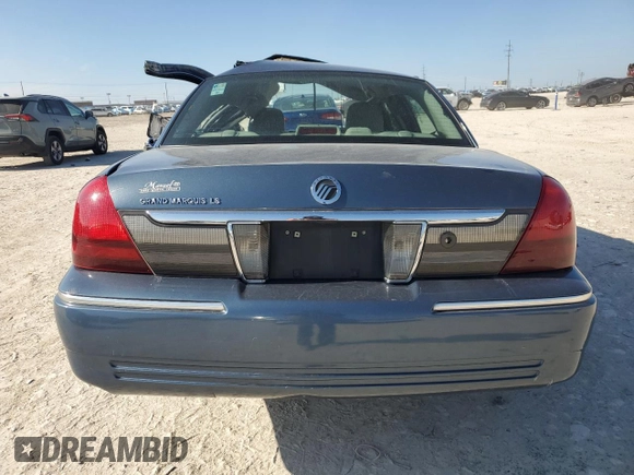 2009 Mercury Grand Marquis LS with VIN 2MEHM75V39X609343, listed as a Copart auction lot 87312744 with Not Provided miles and Non Repairable. Bid and sale history available at DreamBid. Image 6.