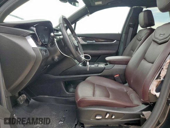 2024 Cadillac XT6 FWD Premium Luxury with VIN 1GYKPCRS7RZ709179, listed as a Copart auction lot 62374585 with 19,442 mi miles and Salvage title. Bid and sale history available at DreamBid. Image 7.