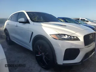 2020 Jaguar F-Pace SVR with VIN SADCZ2EE8LA631407, listed as a Copart auction lot 75533654 with Not Provided miles and Non Repairable. Bid and sale history available at DreamBid. Image 4.