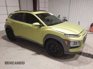 2019 Hyundai Kona Limited with VIN KM8K33A54KU375117, listed as a IAAI auction lot 41154823 with 81,716 mi miles and . Bid and sale history available at carsss.com. Image 1.