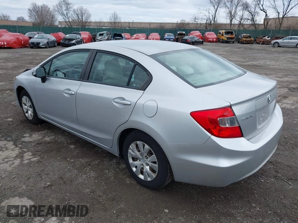2012 Honda Civic LX с VIN 2HGFB2F57CH300607, выставлен на аукционе IAAI как лот 41738097 с пробегом 201 074 миль миль и . История ставок и продаж доступна на DreamBid. Изображение 3.