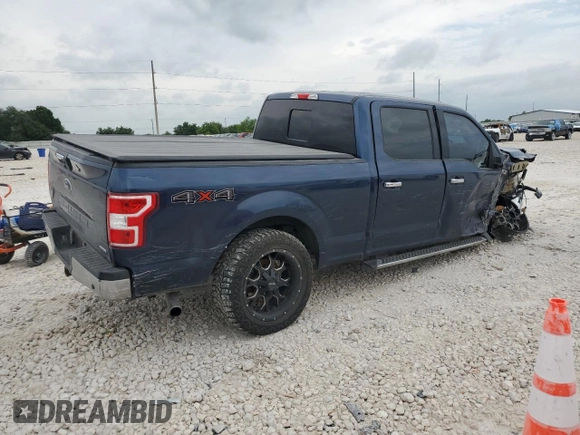 2018 Ford F-150 XL with VIN 1FTFW1EG7JKC27096, listed as a Copart auction lot 53812715 with 96,737 mi miles and Clean title. Bid and sale history available at DreamBid. Image 3.