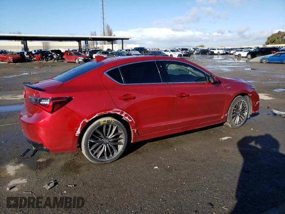 2019 Acura ILX Premium with VIN 19UDE2F83KA010631, listed as a Copart auction lot 43829033 with 64,592 mi miles and . Bid and sale history available at DreamBid. Image 3.