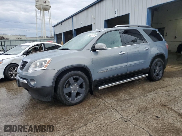 2008 GMC Acadia SLT2 with VIN 1GKEV33748J191403, listed as a Copart auction lot 47474875 with 161,103 mi miles and Salvage Title. Bid and sale history available at DreamBid. Image 1.