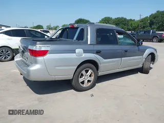 2005 Subaru Baja Special Sports z VIN 4S4BT62C857106636, wystawiony jako IAAI lot #42223563 z przebiegiem 172 642 mil mil oraz . Historia ofert i sprzedaży dostępna na DreamBid. Obrazek 4.