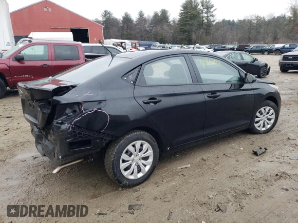 2020 Hyundai Accent SE with VIN 3KPC24A62LE109105, listed as a Copart auction lot 41796993 with 36,122 mi miles. Bid and sale history available at carsss.com. Image 3.