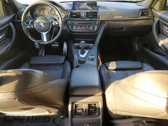 2014 BMW 3 Series 335i with VIN WBA3A9C55EF477935, listed as a Copart auction lot 41755545 with 122,830 mi miles and Non Repairable. Bid and sale history available at carsss.com. Image 8.