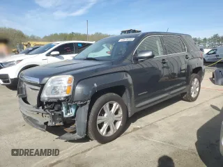 2017 GMC Terrain SLE with VIN 2GKFLSEK4H6195728, listed as a Copart auction lot 53819355 with 60,765 mi miles and Salvage Title. Bid and sale history available at carsss.com. Image 1.