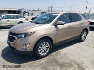 2019 Chevrolet Equinox LT with VIN 2GNAXKEV9K6292524, listed as a Copart auction lot 54176485 with 43,820 mi miles and Salvage Title. Bid and sale history available at carsss.com. Image 1.