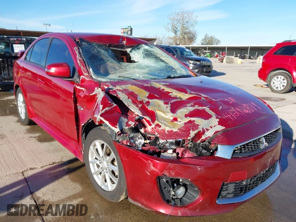 2016 Mitsubishi Lancer ES with VIN JA32U2FU4GU012219, listed as a IAAI auction lot 41292879 with 96,065 mi miles and . Bid and sale history available at DreamBid. Image 6.