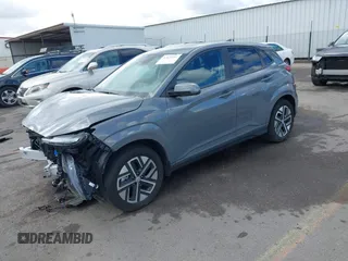 2023 Hyundai Kona SEL with VIN KM8K33AG8PU176452, listed as a IAAI auction lot 41429393 with 22,712 mi miles and . Bid and sale history available at carsss.com. Image 18.