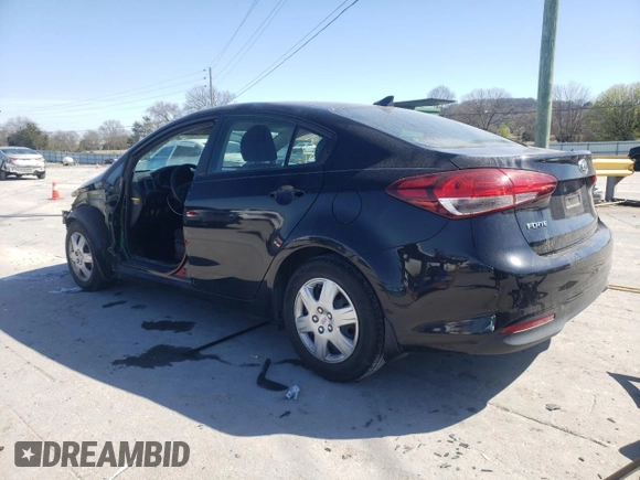 2018 Kia Forte LX with VIN 3KPFK4A70JE245445, listed as a Copart auction lot 50075835 with 76,494 mi miles and Salvage Title. Bid and sale history available at carsss.com. Image 2.