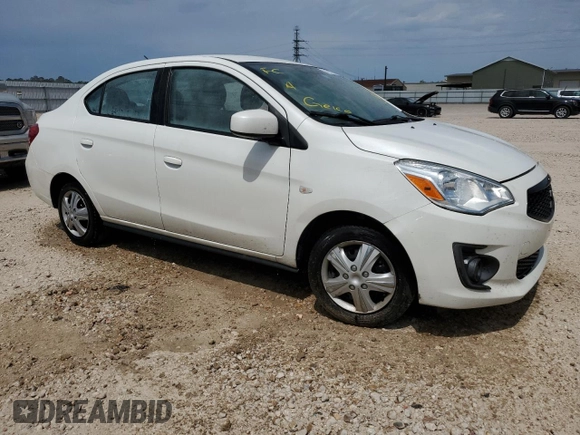 2020 Mitsubishi Mirage G4 ES with VIN ML32F3FJ8LHF04543, listed as a Copart auction lot 54212004 with 75,631 mi miles. Bid and sale history available at carsss.com. Image 4.