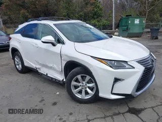 2016 Lexus RX 350 F Sport with VIN 2T2BZMCA2GC023253, listed as a IAAI auction lot 41813133 with 44,361 mi miles. Bid and sale history available at carsss.com. Image 1.