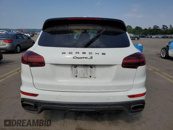 2017 Porsche Cayenne Turbo S E-Hybrid with VIN WP1AA2A24HKA89891, listed as a Copart auction lot 57818024 with 158,557 mi miles and Salvage title. Bid and sale history available at DreamBid. Image 6.