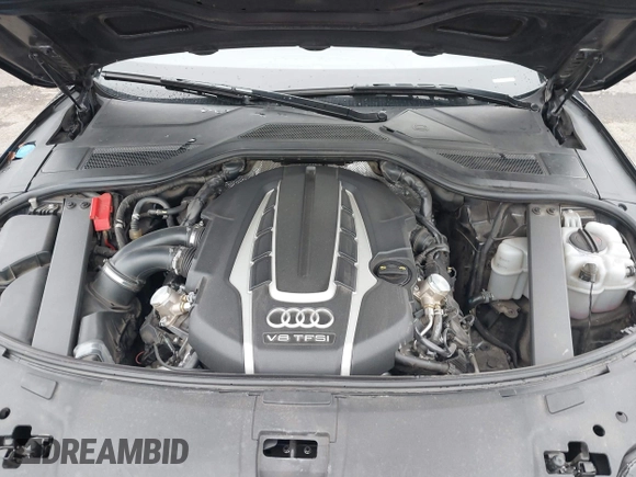 2017 Audi A8 L Sport with VIN WAU43AFD1HN007334, listed as a IAAI auction lot 41760035 with 67,342 mi miles. Bid and sale history available at carsss.com. Image 10.