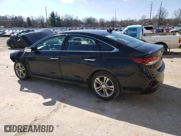 2018 Hyundai Sonata Sport with VIN 5NPE34AF8JH719346, listed as a Copart auction lot 44283954 with 62,946 mi miles and Non Repairable. Bid and sale history available at carsss.com. Image 2.