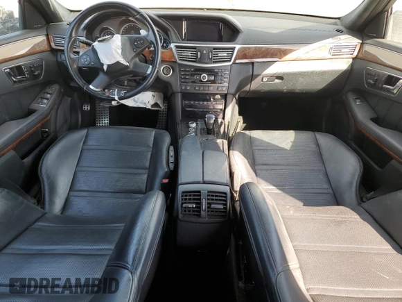 2011 Mercedes-Benz E 63 AMG with VIN WDDHF7HB2BA434696, listed as a Copart auction lot 75232434 with 124,624 mi miles and Salvage title. Bid and sale history available at DreamBid. Image 8.