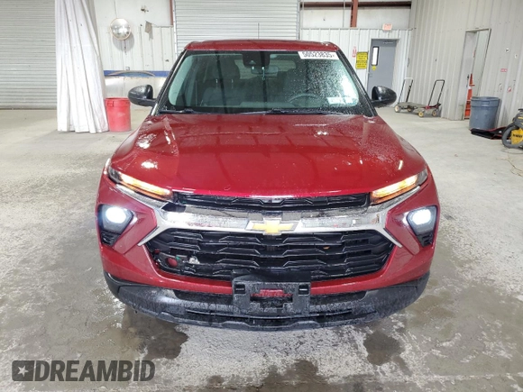 2024 Chevrolet TrailBlazer LS with VIN KL79MNSL6RB051615, listed as a Copart auction lot 50523835 with 20,108 mi miles and Salvage Title. Bid and sale history available at DreamBid. Image 5.