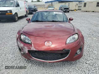 2011 Mazda MX-5 Miata Club with VIN JM1NC2MF0B0213167, listed as a Copart auction lot 57776875 with 77,694 mi miles and Salvage title. Bid and sale history available at DreamBid. Image 5.