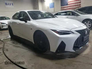 2024 Lexus IS with VIN JTHAP1D28R5005690, listed as a Copart auction lot 66609614 with 632 mi miles and Clean Title. Bid and sale history available at carsss.com. Image 4.