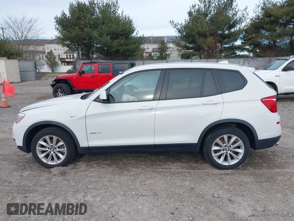2017 BMW X3 xDrive28i with VIN 5UXWX9C36H0W68556, listed as a IAAI auction lot 41217277 with 120,572 mi miles and . Bid and sale history available at DreamBid. Image 13.