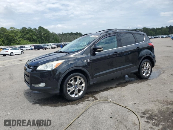 2013 Ford Escape SEL with VIN 1FMCU9HX0DUD23563, listed as a Copart auction lot 58691535 with 170,031 mi miles and Salvage title. Bid and sale history available at DreamBid. Image 1.