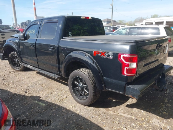 2018 Ford F-150 XL with VIN 1FTEW1E50JKF96277, listed as a IAAI auction lot 42130253 with 63,374 mi miles and . Bid and sale history available at DreamBid. Image 3.