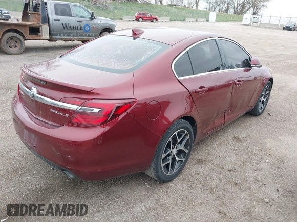 2017 Buick Regal Sport Touring with VIN 2G4GL5EX1H9129970, listed as a IAAI auction lot 42077358 with 100,886 mi miles and . Bid and sale history available at DreamBid. Image 4.