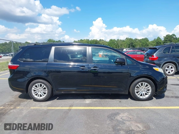 2016 Toyota Sienna XLE with VIN 5TDYK3DC8GS711357, listed as a IAAI auction lot 42525086 with 180,296 mi miles and . Bid and sale history available at DreamBid. Image 13.