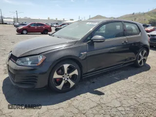 2015 Volkswagen Golf GTI S with VIN 3VWYT7AU4FM049628, listed as a Copart auction lot 54196505 with 58,226 mi miles and Salvage Title. Bid and sale history available at carsss.com. Image 1.