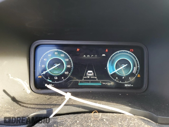 2023 Hyundai Kona SEL with VIN KM8K33AG2PU165785, listed as a Copart auction lot 83611554 with 30,161 mi miles and Salvage Title. Bid and sale history available at carsss.com. Image 9.
