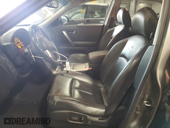 2006 Infiniti FX35 with VIN JNRAS08W36X211040, listed as a Copart auction lot 75322544 with 190,252 mi miles and Salvage Title. Bid and sale history available at carsss.com. Image 7.