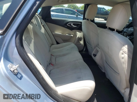 2015 Chrysler 200 Limited with VIN 1C3CCCABXFN677692, listed as a Copart auction lot 64976185 with 80,299 mi miles and Salvage title. Bid and sale history available at DreamBid. Image 10.