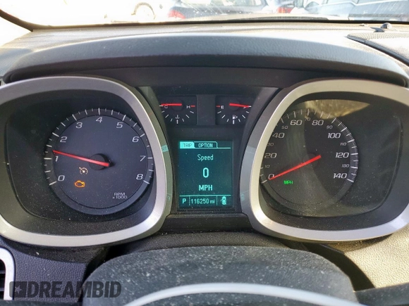 2014 Chevrolet Equinox LT with VIN 2GNALCEK7E6305850, listed as a Copart auction lot 47648595 with 116,250 mi miles and Clean Title. Bid and sale history available at carsss.com. Image 9.