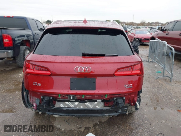 2018 Audi Q5 Prestige with VIN WA1CNAFY2J2248249, listed as a IAAI auction lot 41344379 with 38,401 mi miles. Bid and sale history available at carsss.com. Image 17.