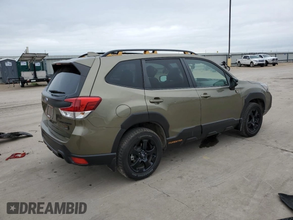 2023 Subaru Forester Wilderness with VIN JF2SKAMC6PH523498, listed as a Copart auction lot 51188855 with 20,521 mi miles and Clean title. Bid and sale history available at DreamBid. Image 3.