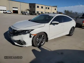 2021 Honda Civic Sedan EX with VIN 2HGFC1F36MH703582, listed as a Copart auction lot 47260765 with 33,673 mi miles and Salvage Title. Bid and sale history available at carsss.com. Image 1.
