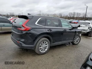 2025 Honda CR-V EX-L with VIN 2HKRS4H76SH418594, listed as a Copart auction lot 85235794 with 3,395 mi miles and Salvage Title. Bid and sale history available at DreamBid. Image 3.