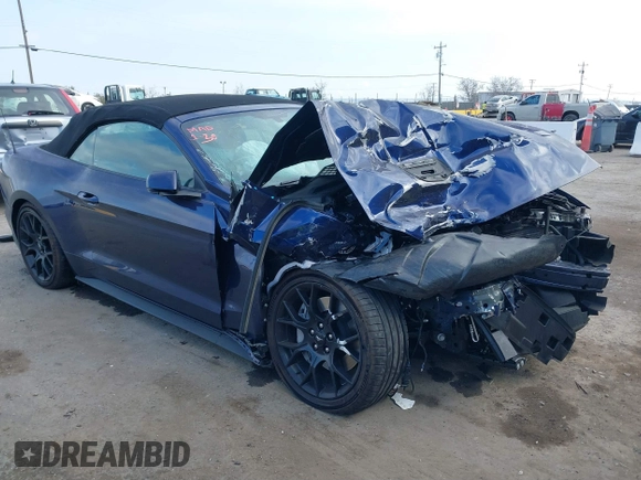 2019 Ford Mustang EcoBoost with VIN 1FATP8UH6K5118864, listed as a IAAI auction lot 41461842 with Not Provided miles. Bid and sale history available at carsss.com. Image 1.