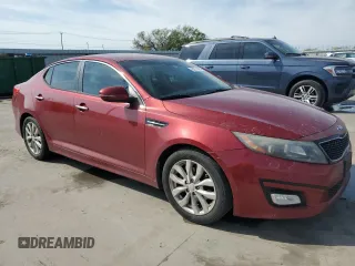 2015 Kia Optima EX with VIN 5XXGN4A72FG356248, listed as a Copart auction lot 50731795 with 186,448 mi miles and Clean Title. Bid and sale history available at carsss.com. Image 4.